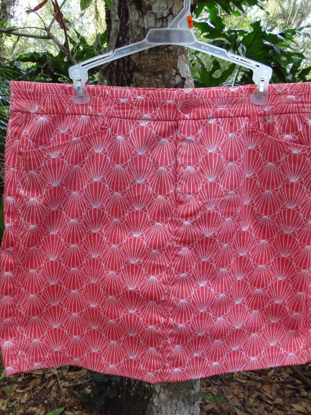 Intro Love the Fit Size 12 Womens Skort Seashell design